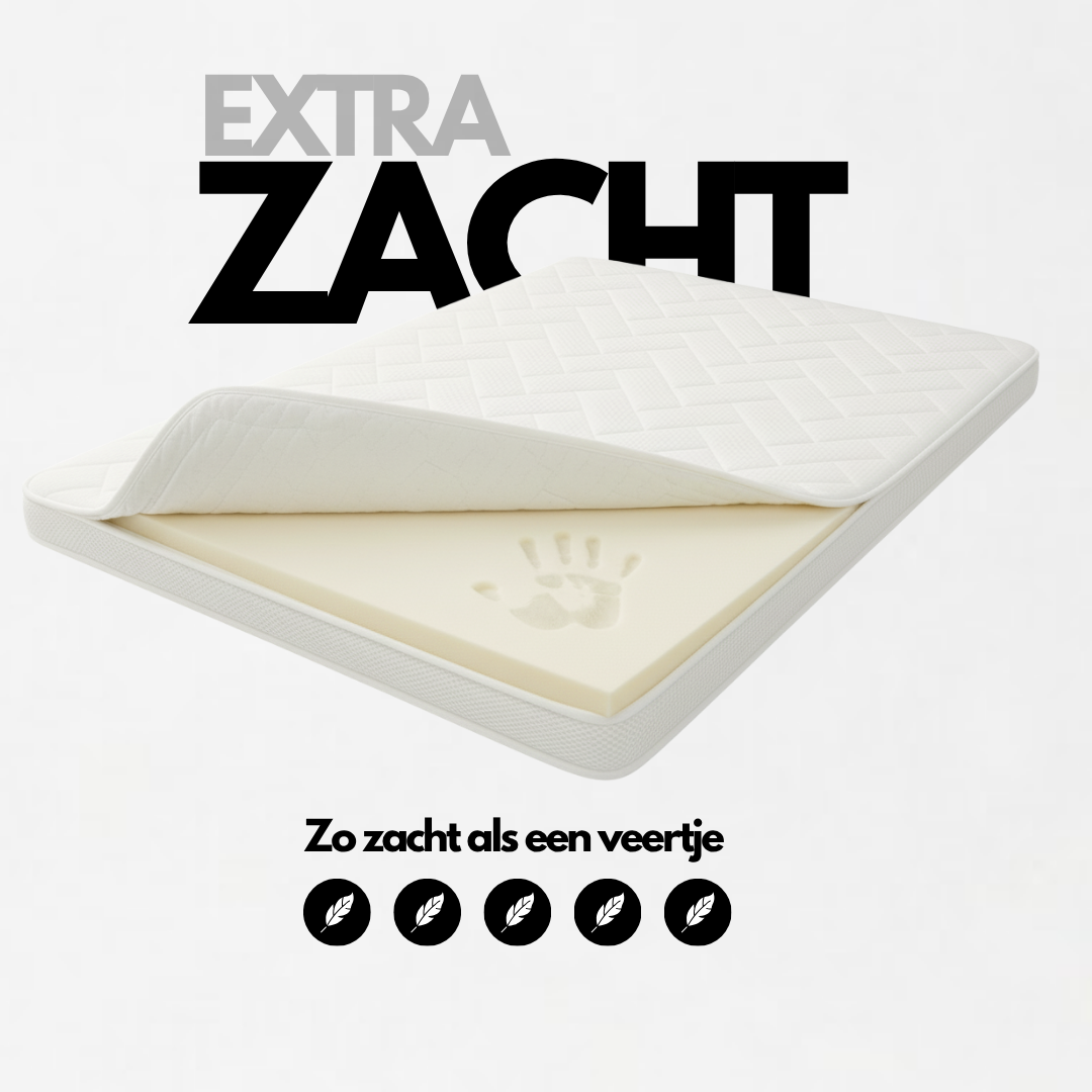 Traagschuim Topper - Soft Deluxe